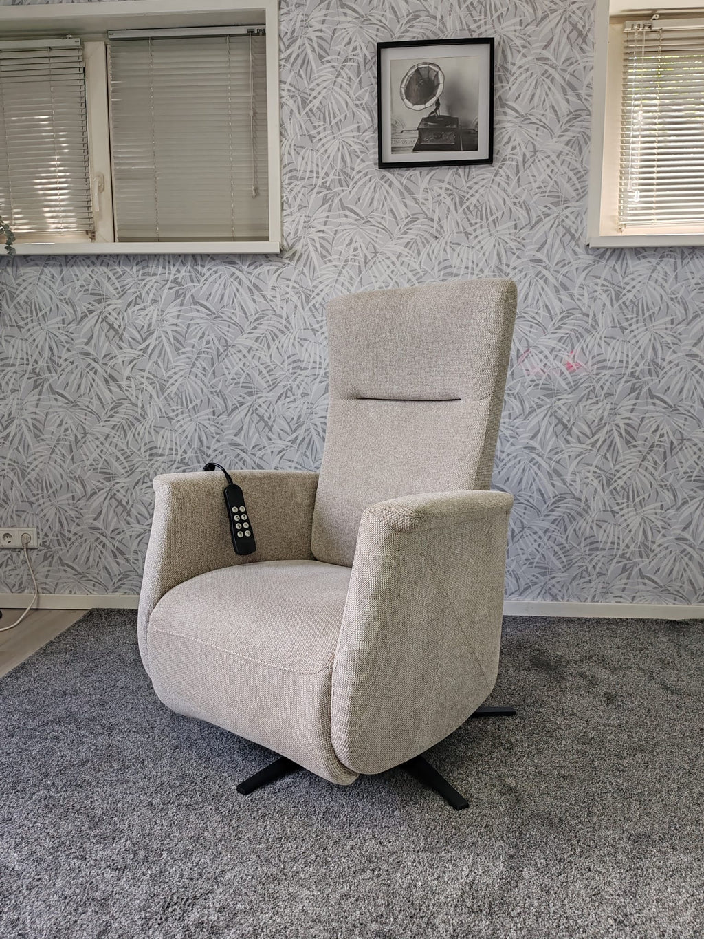 Velderhof Elektrische Sta-op Stoel – Luxe Relaxfauteuil met Accu