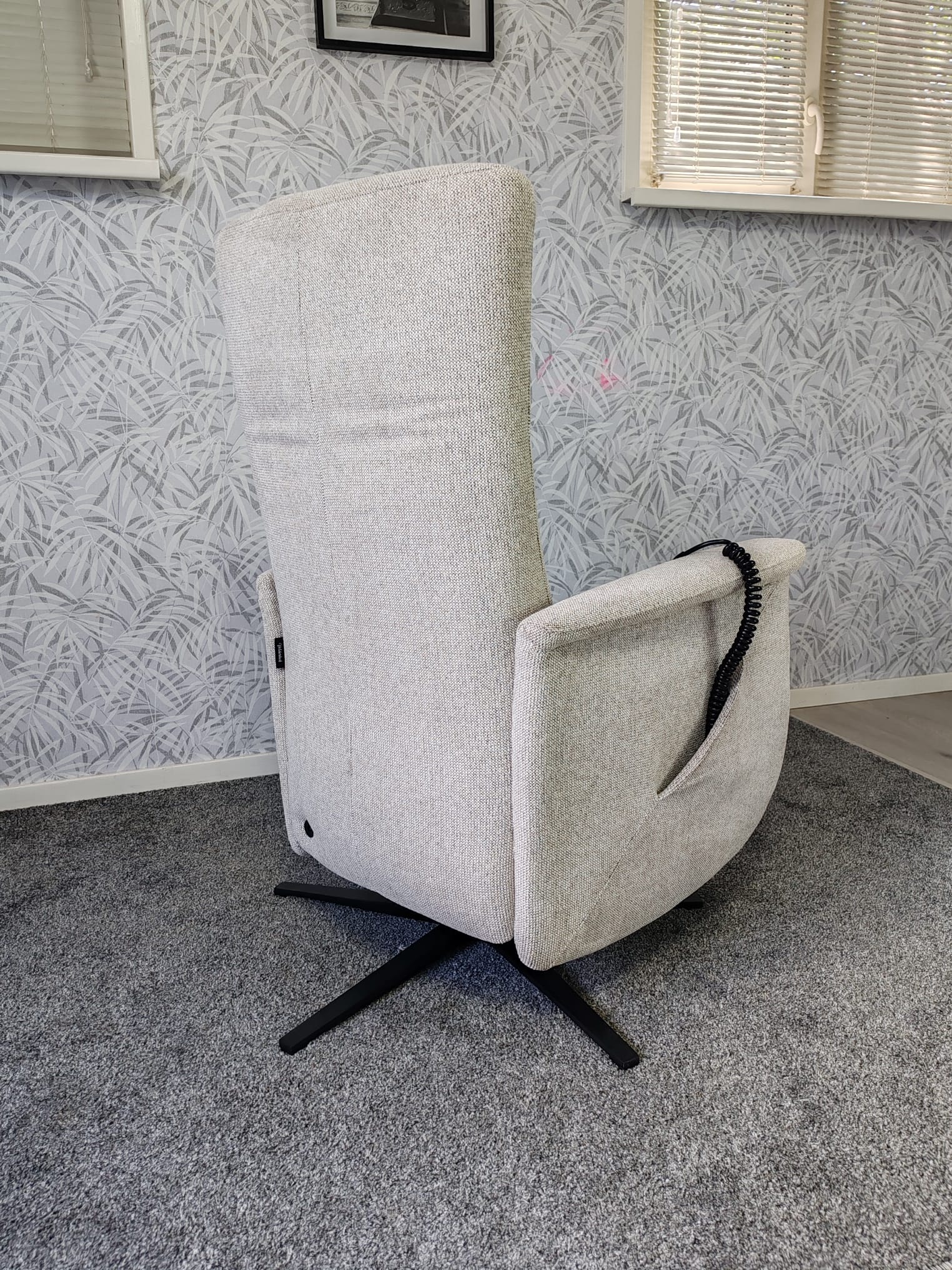 Velderhof Elektrische Sta-op Stoel – Luxe Relaxfauteuil met Accu