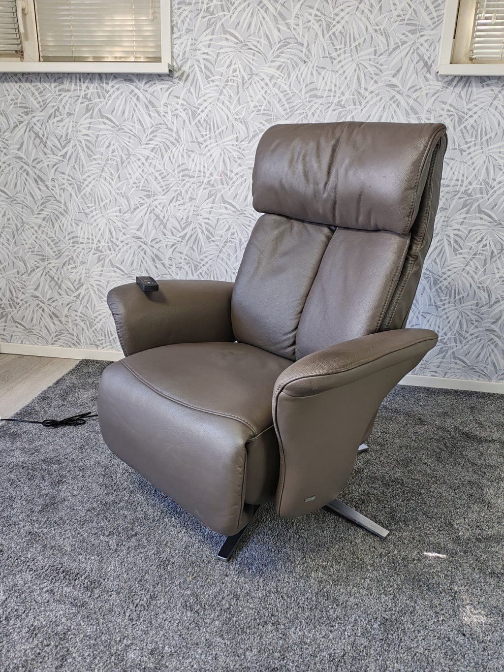 Meubelzorg Sublime leren sta op stoel relax fauteuil