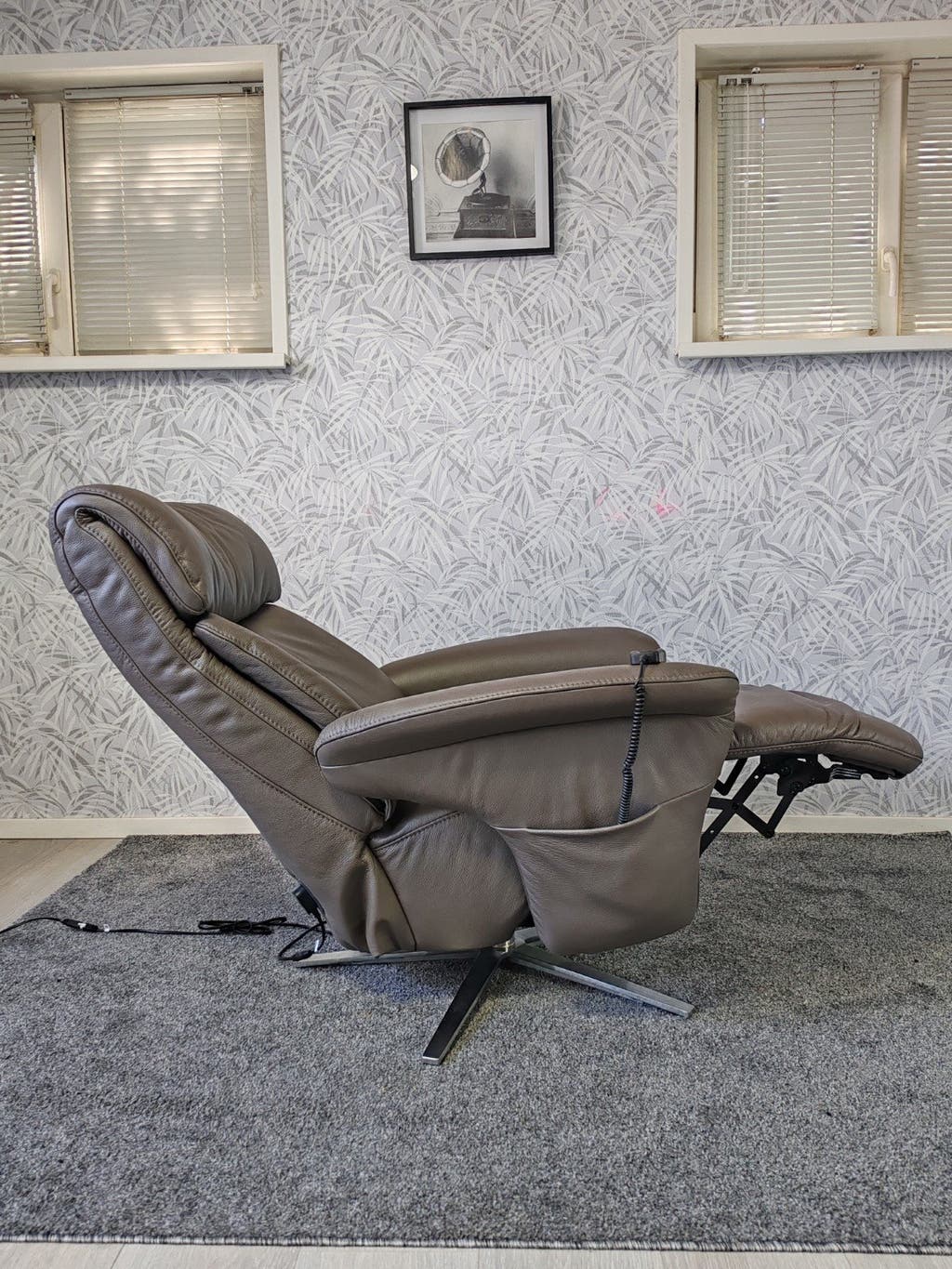 Meubelzorg Sublime leren sta op stoel relax fauteuil