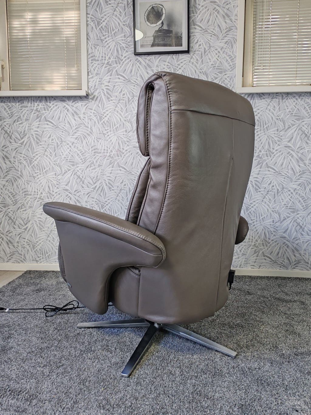Meubelzorg Sublime leren sta op stoel relax fauteuil