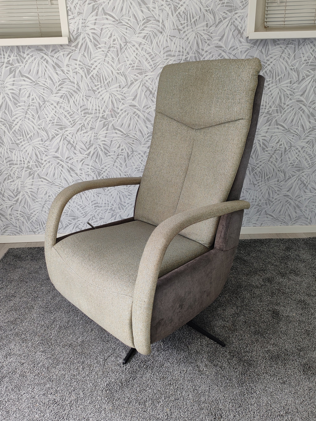 Jasper duotone relax fauteuil handmatig
