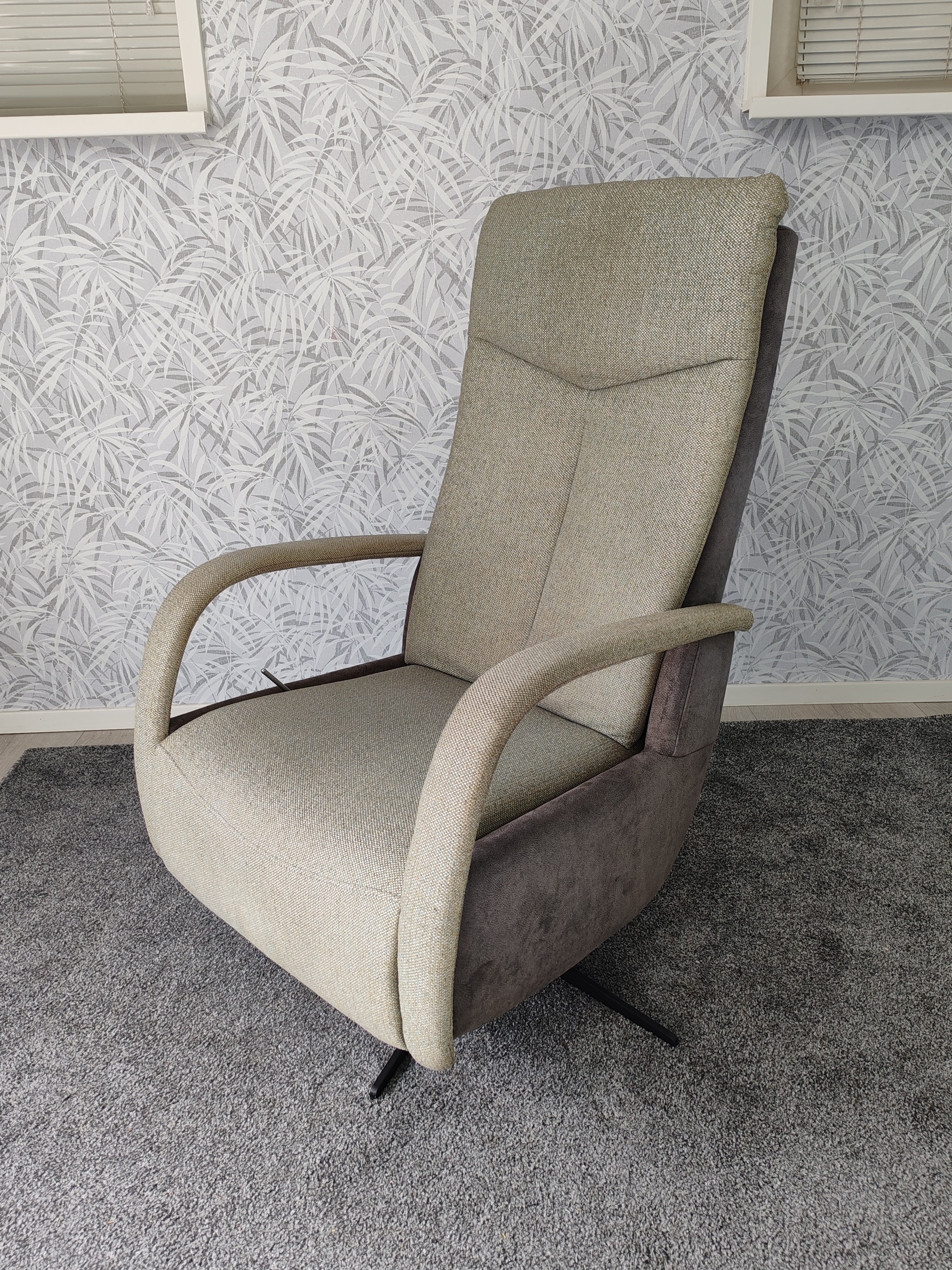 Jasper duotone relax fauteuil handmatig