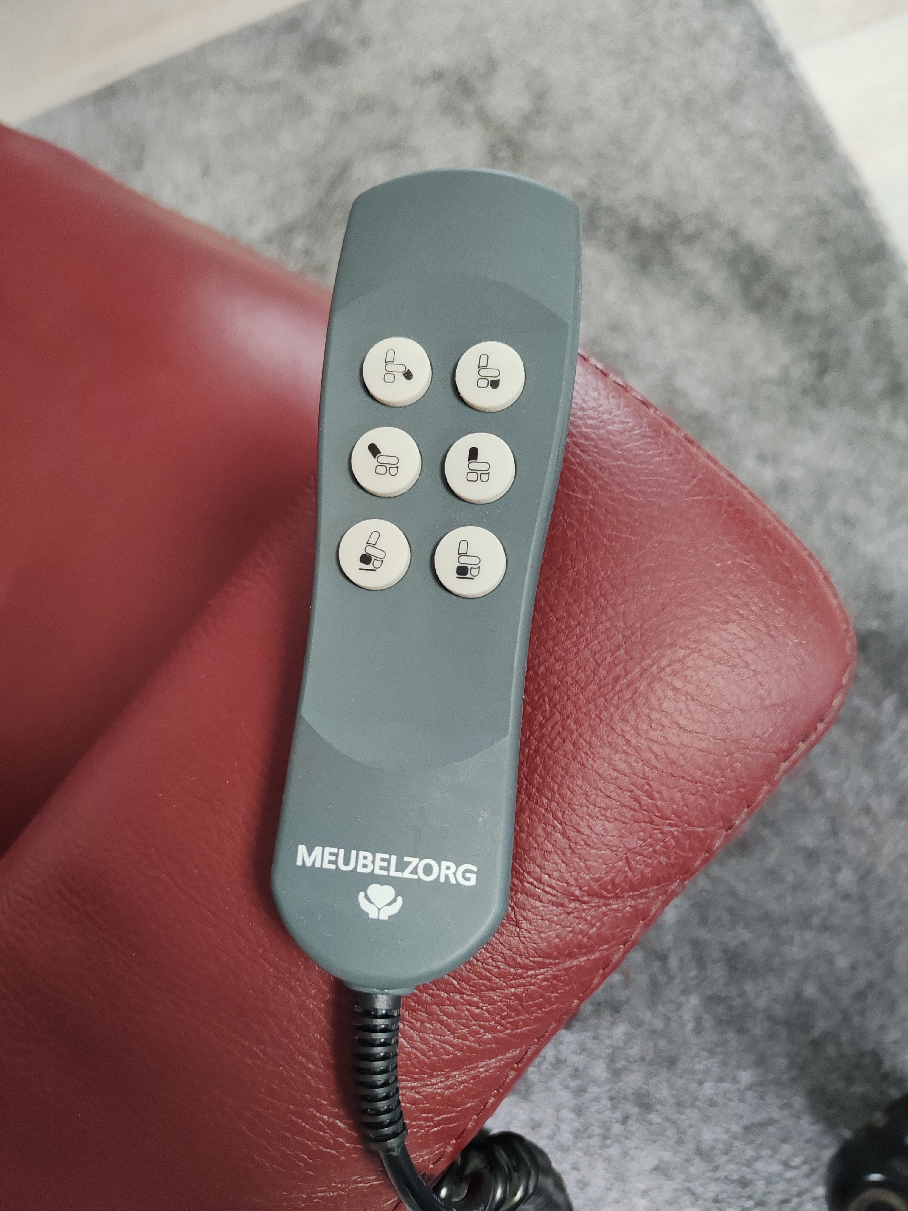 Meubelzorg leren sta op stoel relax fauteuil