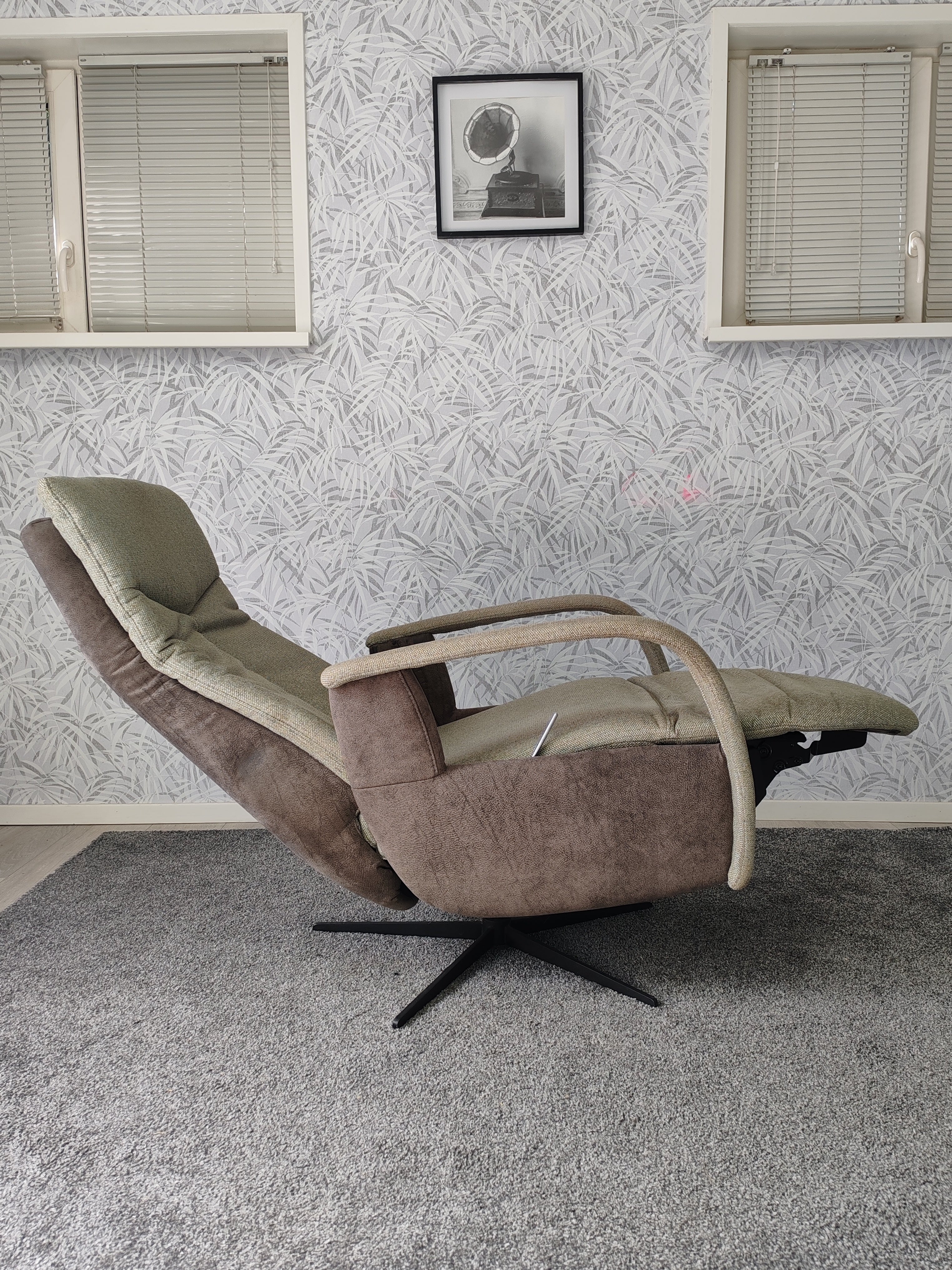 Jasper duotone relax fauteuil handmatig