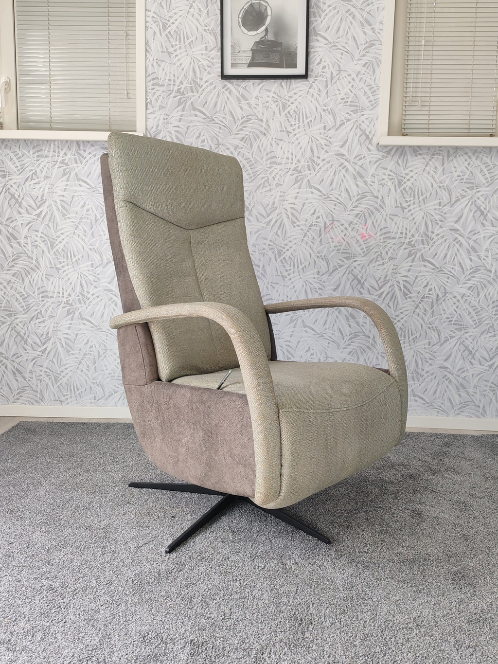 Jasper duotone relax fauteuil handmatig