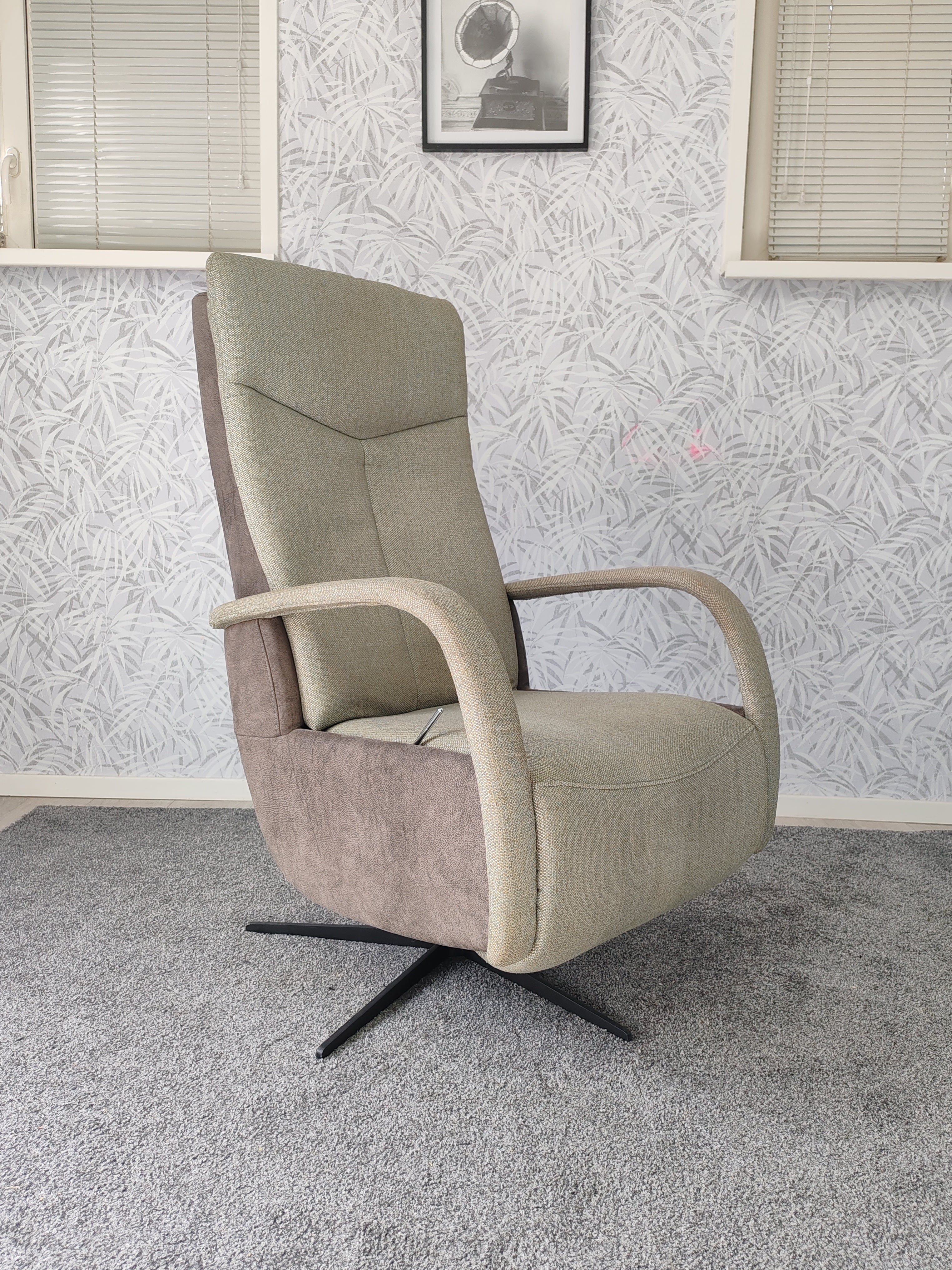 Jasper duotone relax fauteuil handmatig