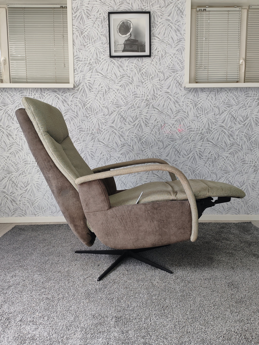 Jasper duotone relax fauteuil handmatig
