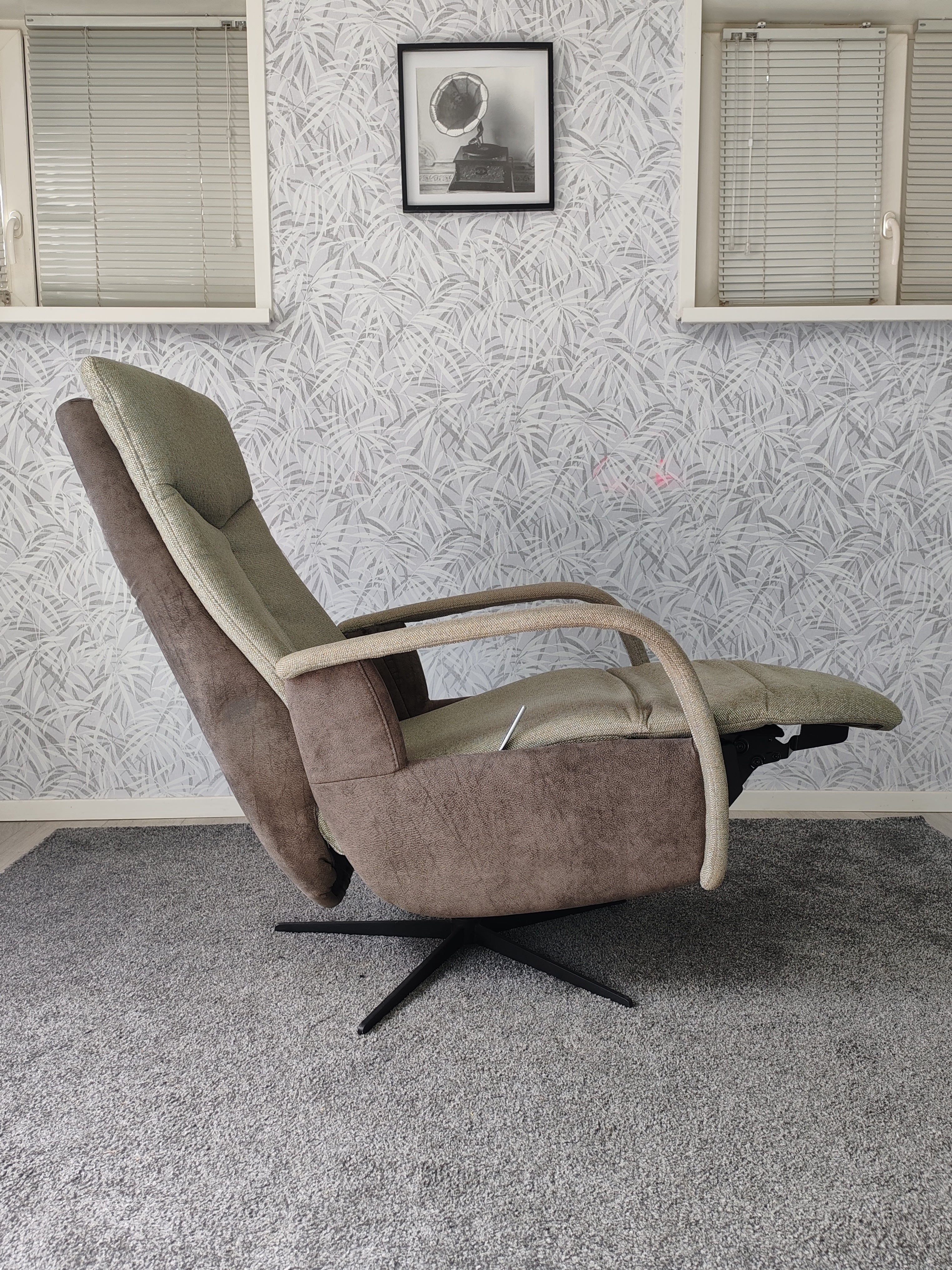 Jasper duotone relax fauteuil handmatig