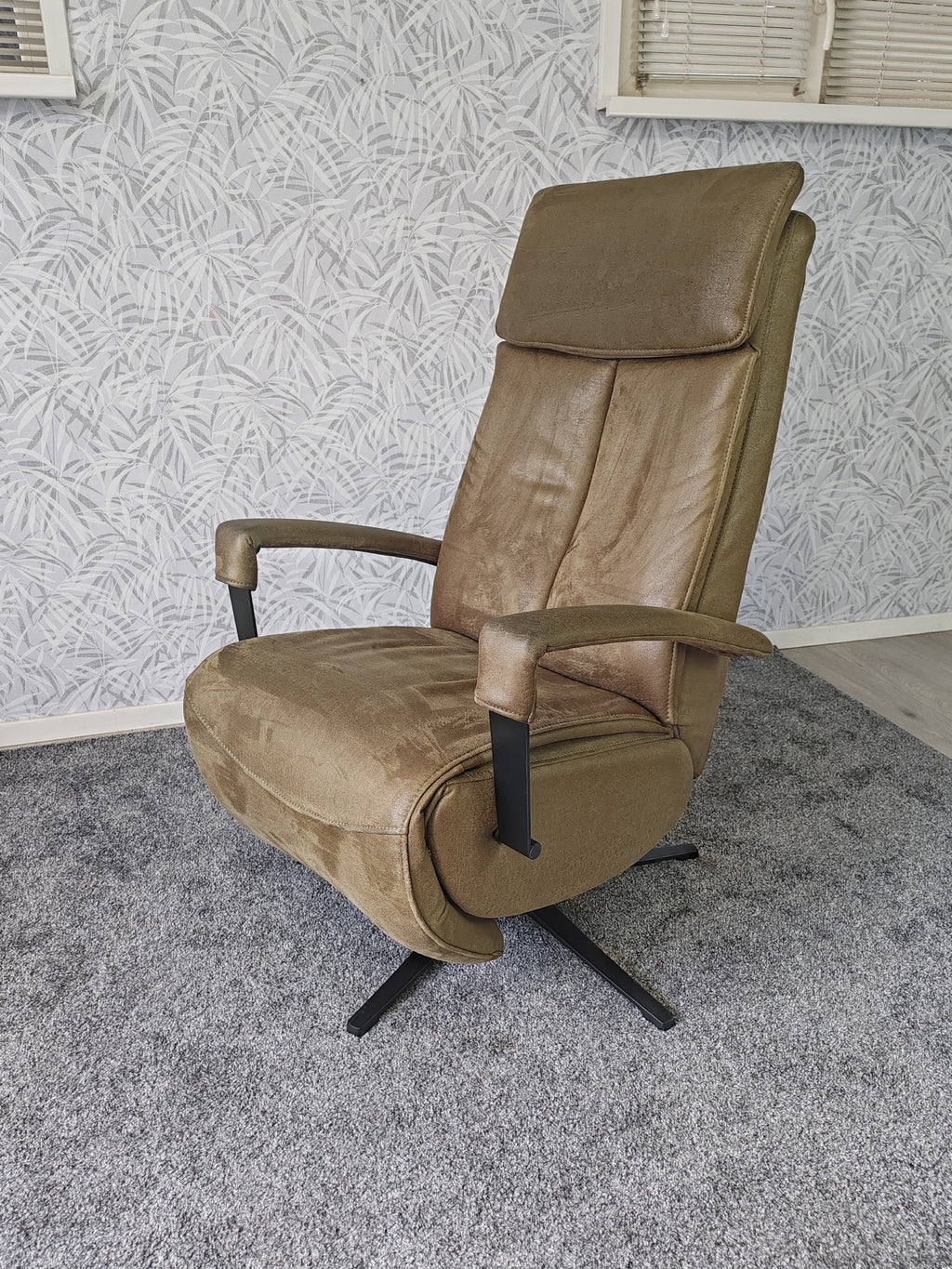 Keurige elektrische relax fauteuil op accu